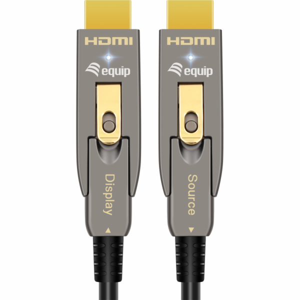 Equip HDMI kabel 119411 10m HDMI Typ-A/HDMI Typ-D Černý