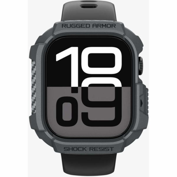 Spigen Rugged Armor 2, tmavě šedý - Apple Watch 11 46 mm
