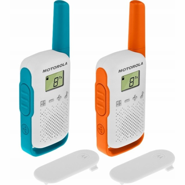 Motorola Talkabout T42 - rádiotelefon, 2-pack (oranžovo-m...