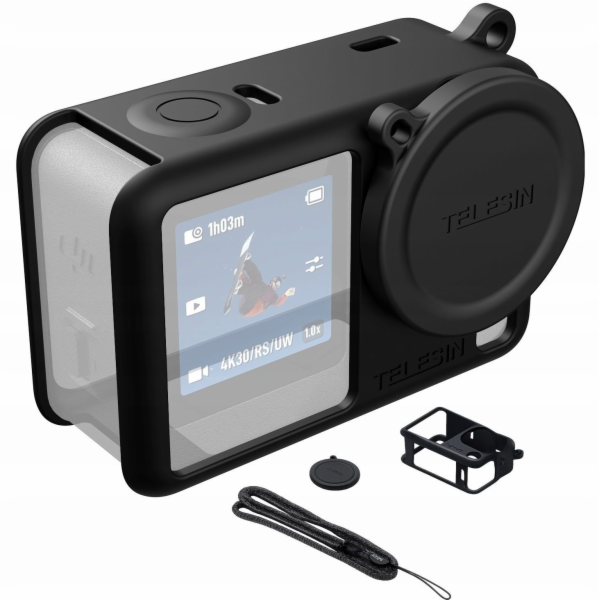 Telesin Kryt + popruh + krytka pro DJI OSMO ACTION 6 / S6...