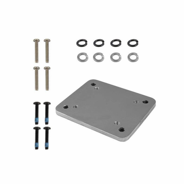 RAM 2.10" X 2.60" BACKING PLATE W/ HARDWARE