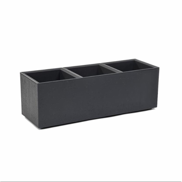 Květináč s nádržkou na vodu Lamela, plast, 90x30 cm