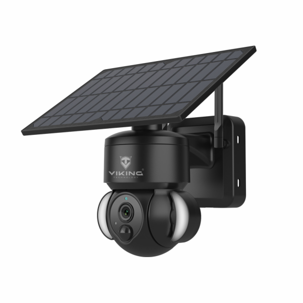 Solární HD kamera Viking HDs01 4G/12000mAh/barevné noční ...