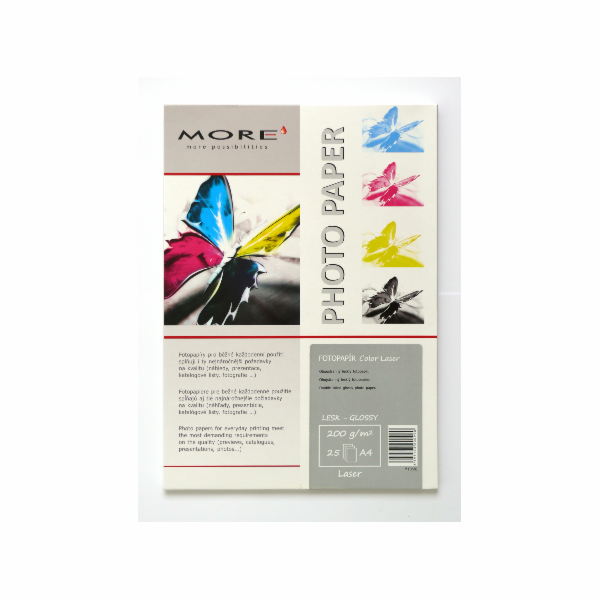 Armor hlazený ColorLaser papír 200g/m2 25xA4 gloss