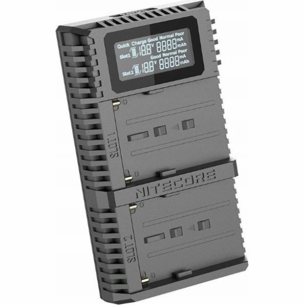 Nitecore Nabíječka USB pro 2x Sony NP-FM500H / NP-F730 / ...