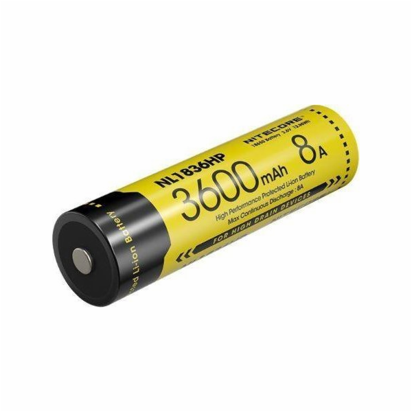 Nitecore BATERIE RECH. LI-ION 3,6V/NL1836HP (3600MAH)