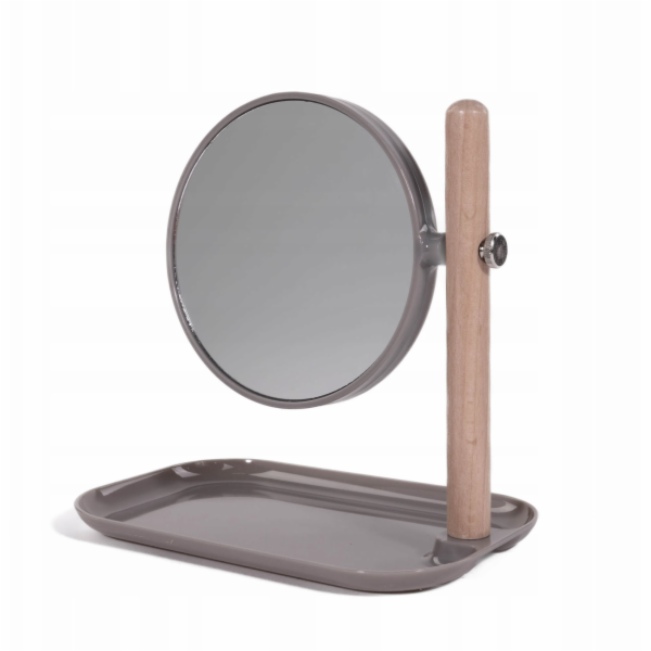 Eleganza Kosmetické zrcátko s kovovým táckem