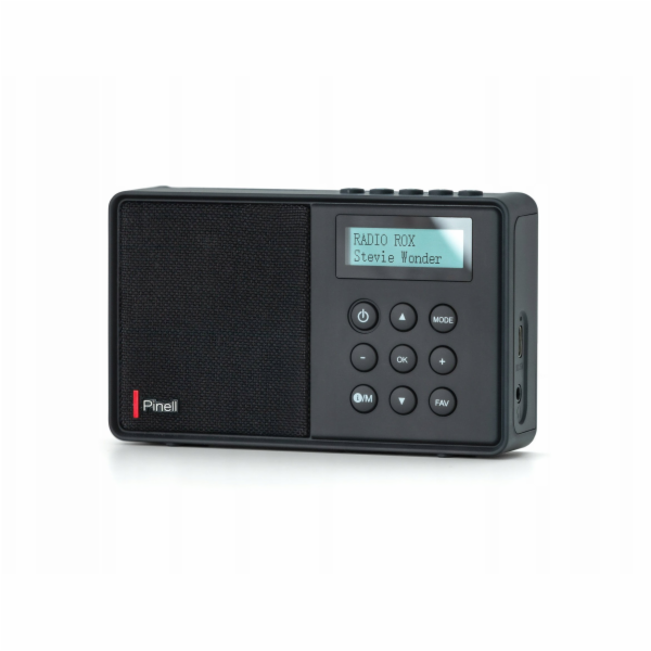 PINELL Supersound Micro DAB+, FM rádio napájené ze sítě i...