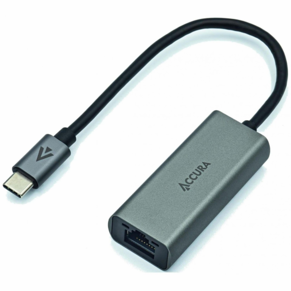 Adidas Adaptér Accura USB-C na RJ-45 stříbrný (ACC2334)