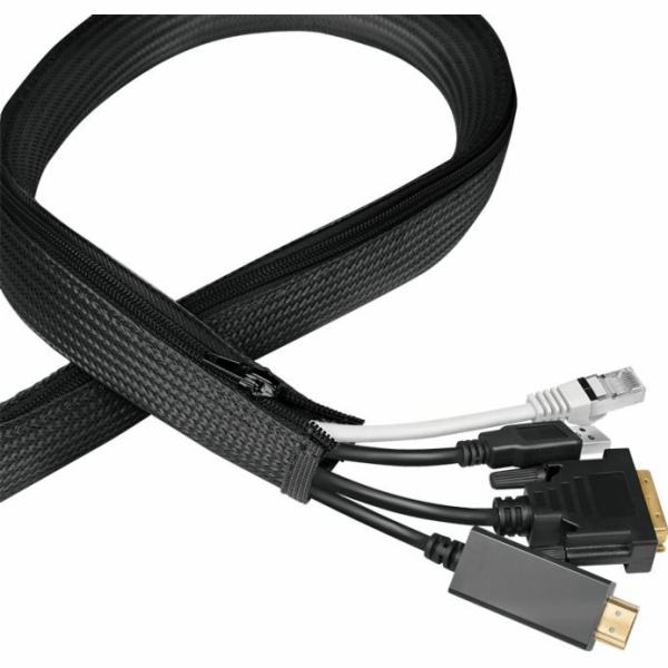 LogiLink LogiLink Kabelschlauch 0,5 mm m. Reißverschluss ...