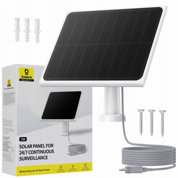 Baseus Solární nabíječka , fotovoltaický panel Baseus Sec...