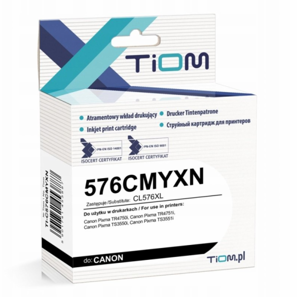 Tiom Inkoust pro Canon 576CMYXN | 5441C001 | CL576XL | 34...