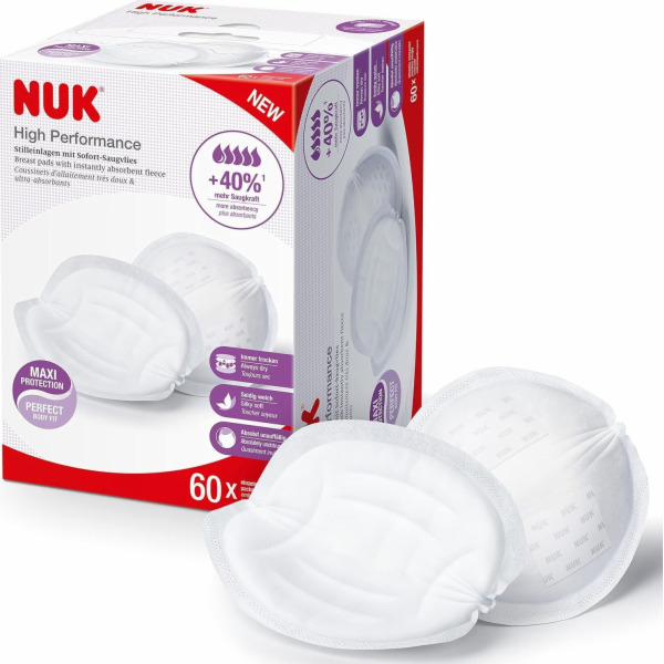 NUK Vložky do bot LAKT HIGH PEFORM 60 ks 10252135 1/6