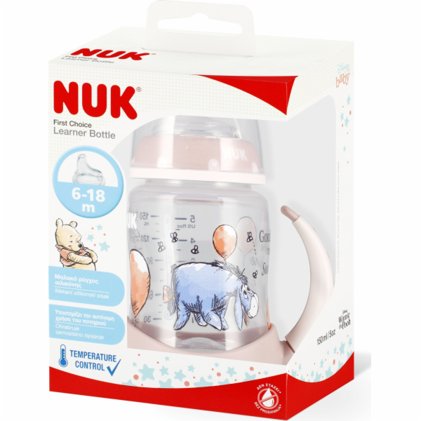 NUK Láhev 150 ml s rukojetí 6M FC OSIR10743945 1/6