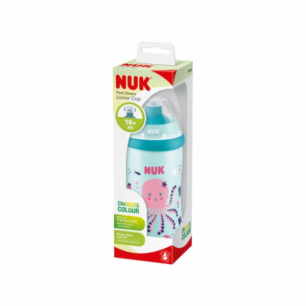NUK Junior Cup 300 ml sportovní náustek Octopus blue 2555...