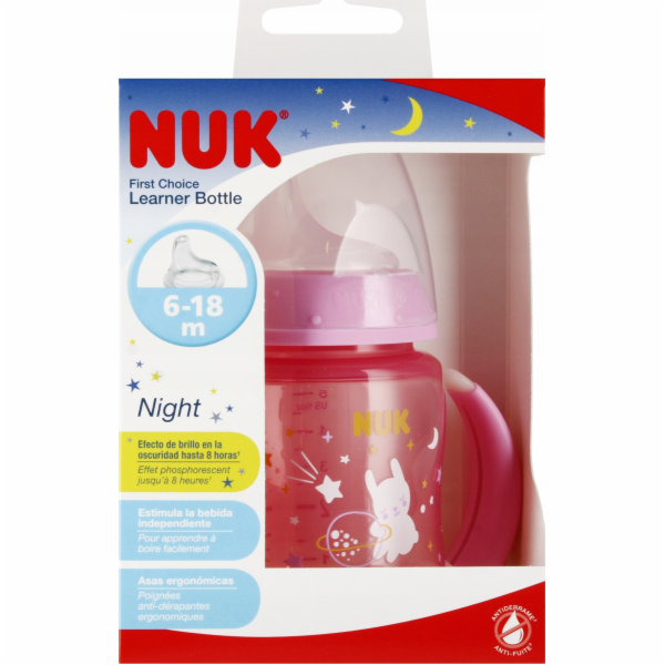 NUK LAHEV NUK 150ML S RUKOJEŤEM VELIKOST 6-18M FC10743998...