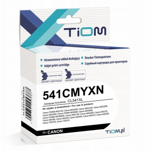 Tiom Inkoust pro Canon 541CMYXN | 5226B001 | CL541XL | 52...