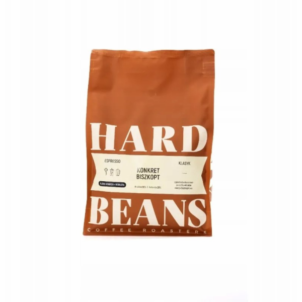 Hard Beans Coffee Kávová zrna Hard Beans Konkret Sponge E...
