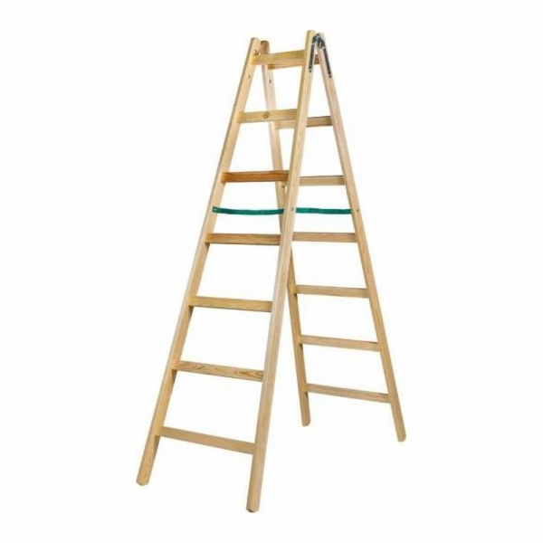 Braket DŘEVĚNÝ ŽEBŘÍK BRAKET STANDARD 2X7 PŘÍČKŮ 211 CM