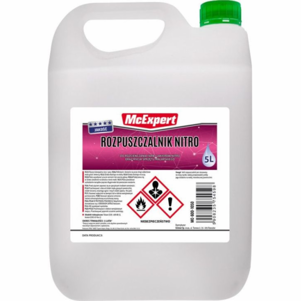 McExpert NITRO ROZPOUŠTĚDLO 5L
