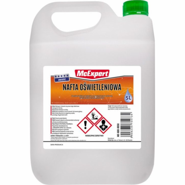 McExpert OSVĚTLENÍ PETROLEJ 5L