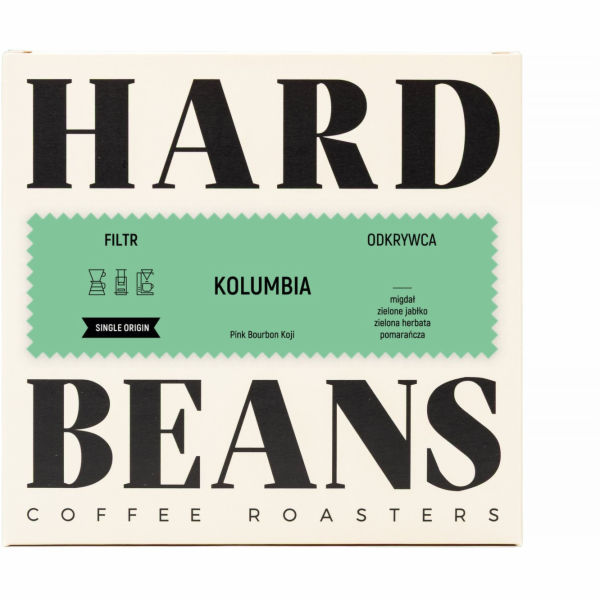 Hard Beans Tvrdé fazole - Kolumbie Pink Bourbon Koji Supe...