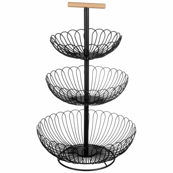 Brunbeste třípatrový stojan na ovoce 3438