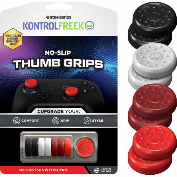 SteelSeries Control Freek Thumbgrip 8-Pack (1020-NP)