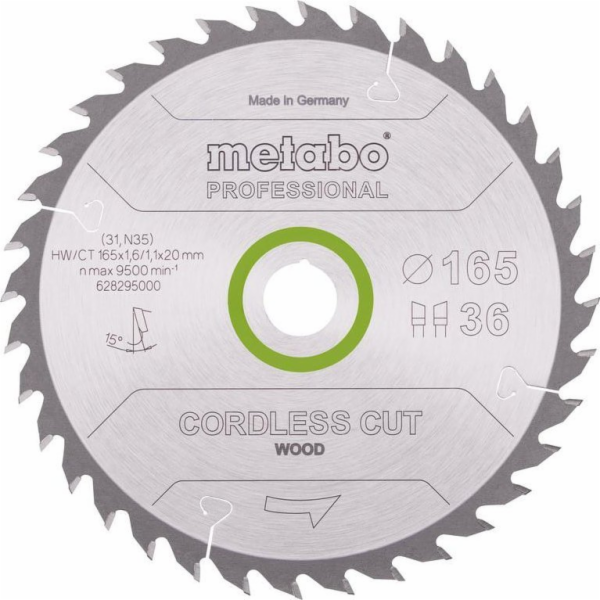 Metabo METABO KRUHOVÁ PILA HW/CT 165x20x38z AKUMULATOROVÁ...