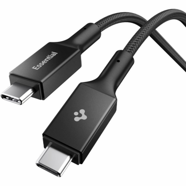 Spigen EB24015CC Essential USB-C kabel 240W 150cm černý