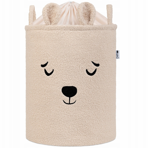 Polesie SIPO-BBO1 MĚKKÝ KOŠÍK MEDVÍDKA BÉŽOVÁ