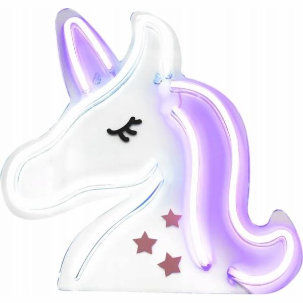 OEM neonové LED USB - model jednorožce