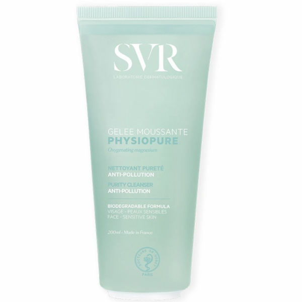 SVR Physiopure šumivý čisticí gel na obličej 200ml