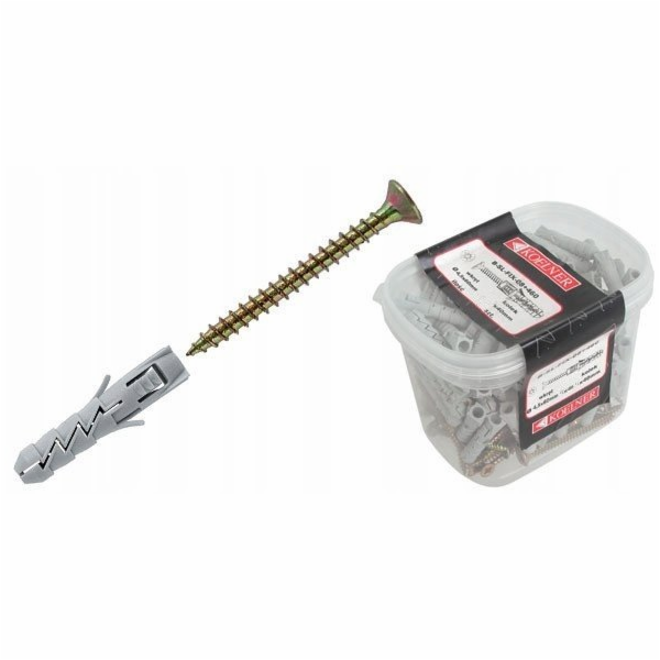Rawlplug ROZPĚRNÝ HRDINOVÝ MATERIÁL DI 8 MM S KŘÍŽOVOU DR...