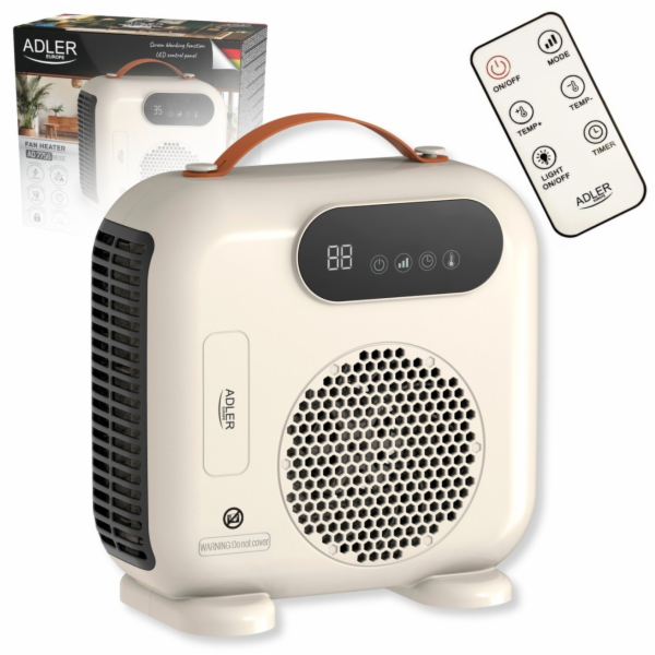 Adler AD 7756 LED ventilátor s dálkovým ovládáním