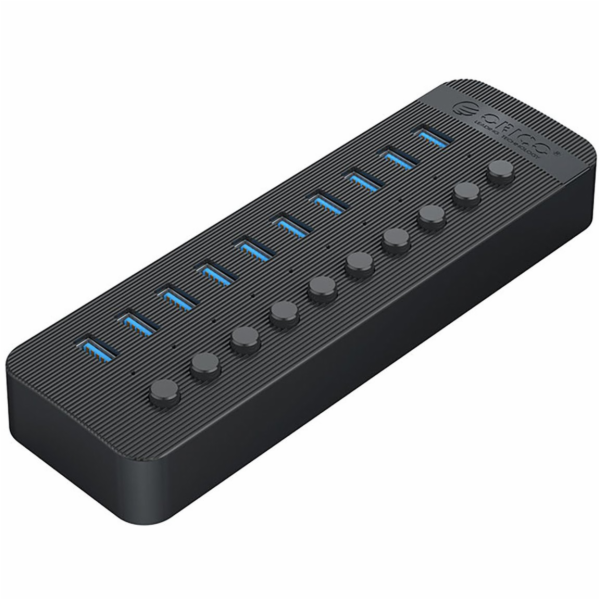 Orico Hub CT2U3-10AB s 10x USB-A přepínači - černý Hub CT...