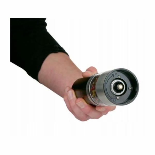 Alpina - Sada elektrických mlýnků na sůl a pepř s USB bat...