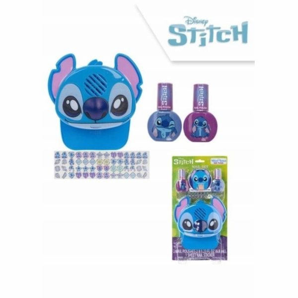 KIDS Sada sušiček na nehty 2x lak 56x samolepky pro děti ...