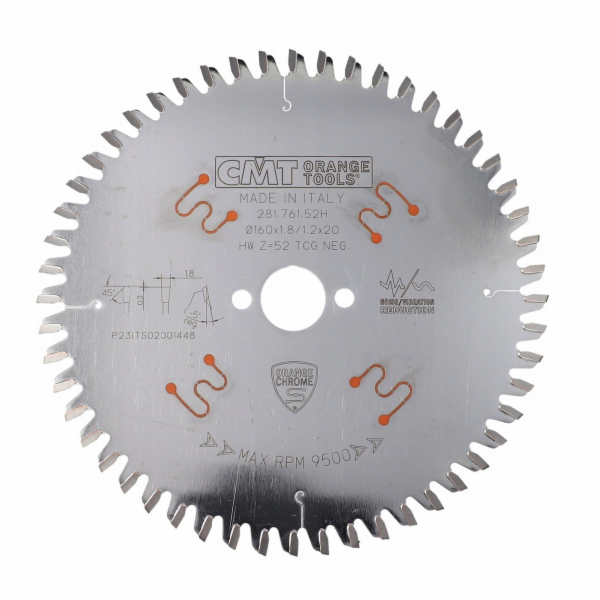 CMT HM SAW D+100 K=1,8/1,2 F=200 TCG NEG
