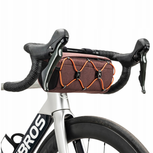 RockBros 30110054003 Brašna na řídítka kola 2,2 l - Hnědá