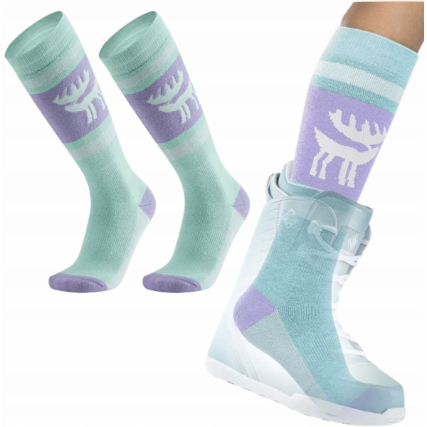 RockBros Lyžařské ponožky Qunature 037202 velikost 43-48 ...