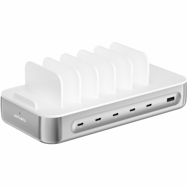 4smarts Nabíjecí stanice Team 100W 5xUSB-C se sadou 6 kab...