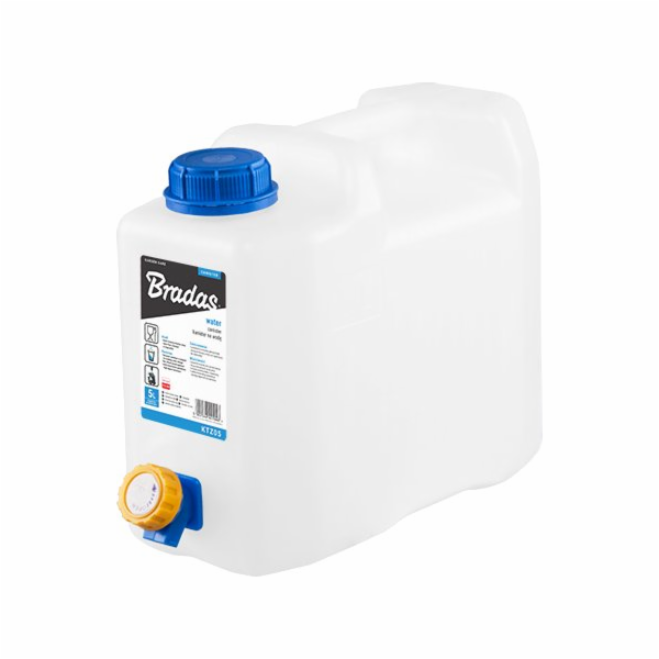 BRADAS 5l kanystr na vodu s kohoutkem