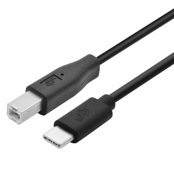 TB USB kabel CM-BM 1,8 m černý pro tiskárnu