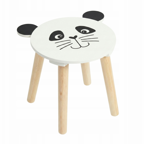 Home Styling Collection Dřevěná dětská stolička SAFARI se...