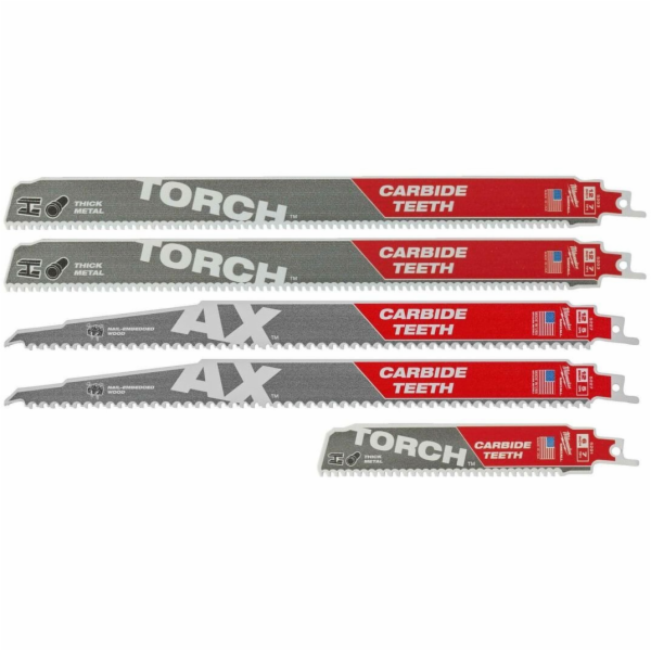 Milwaukee SADA PILOVÝCH LISTŮ S, 5dílná.