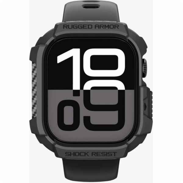 Spigen Rugged Armor 2, matně černá - Apple Watch 11 46 mm