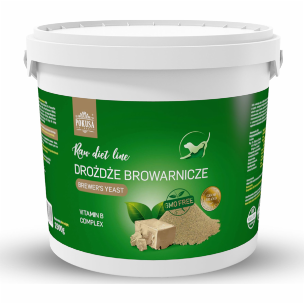 POKUSA Pivovarské kvasnice 2500 g