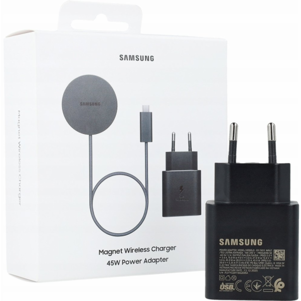Samsung EP-P2900TB 25W Qi2 magnetická indukční nabíječka ...