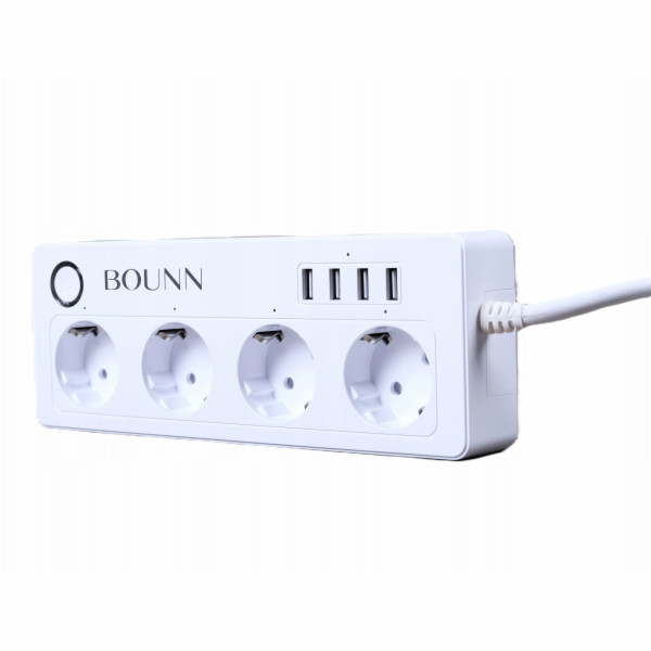 Bounn Chytrý adaptér s WiFi 4xEU + 4x USB